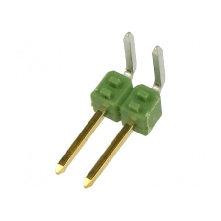 Conector AMPMODU MOD II tată 2 pini THT | Electronic-mag.ro | Componente Electronice