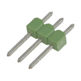 Conector AMPMODU MOD II tată PIN 3 THT cu şiruri pini | Electronic-mag.ro | Componente Electronice