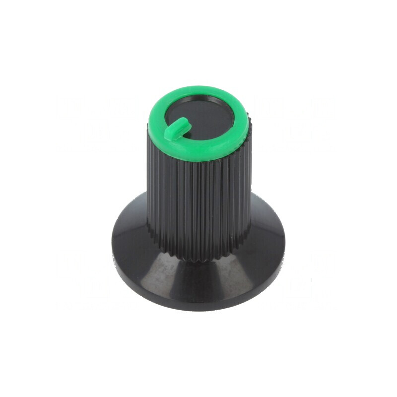 Buton rotativ plastic Ø6mm Ø10x19mm negru cu flanșă | Electronic-mag.ro | Componente Electronice Buton rotativ plastic Ø6mm Ø10x19mm negru cu flanșă | Electronic-mag.ro | Componente Electronice