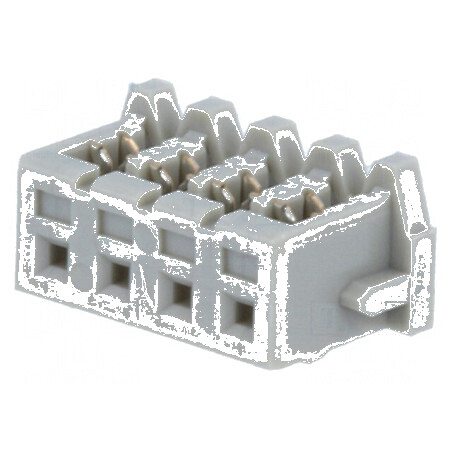 Conector IDC mufă mamă 4 PIN 2mm 100V 1A | Electronic-mag.ro | Componente Electronice