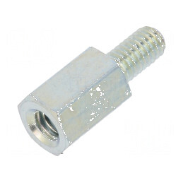 Piuliță distanțieră filet M4 10mm | Electronic-mag.ro | Componente Electronice