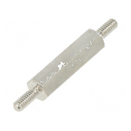 Piuliță distanțieră filetată 15mm M2 hexagonală | Electronic-mag.ro | Componente Electronice