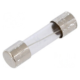 Siguranţă cilindrică întârziere 6,3A 250VAC din sticlă | Electronic-mag.ro | Componente Electronice