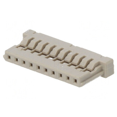 Conector cablu-placă DF14 mufă mamă drept | Electronic-mag.ro | Componente Electronice
