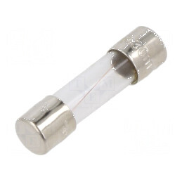 Siguranţă întârziere 630mA 250VAC 5x20mm alamă | Electronic-mag.ro | Componente Electronice