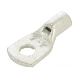 Vârf inelar tubular M4 4mm² cu cablu neizolat din cupru crimpat | Electronic-mag.ro | Componente Electronice