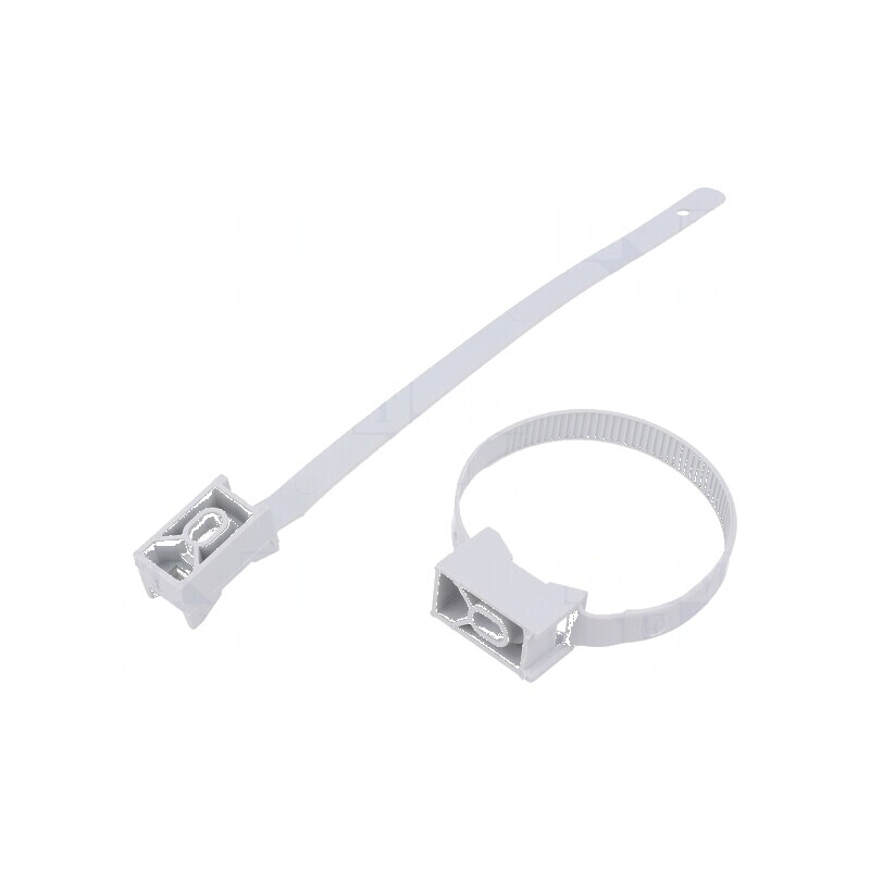 Clips tip curea poliamidă pentru trese gri deschis | Electronic-mag.ro | Componente Electronice Clips tip curea poliamidă pentru trese gri deschis | Electronic-mag.ro | Componente Electronice