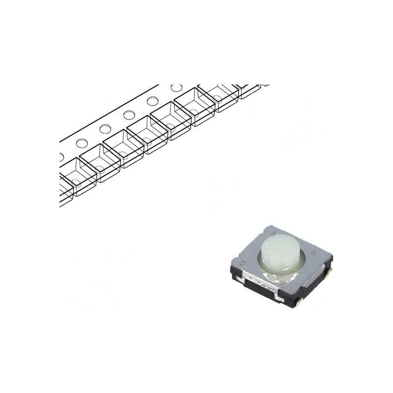 Microîntrerupător TACT SPST 0,02A/15VDC SMT Poz: 2 | Electronic-mag.ro | Componente Electronice Microîntrerupător TACT SPST 0,02A/15VDC SMT Poz: 2 | Electronic-mag.ro | Componente Electronice