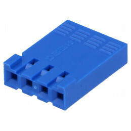 Conector cablu-placă mufă mamă PIN 4 fără contacte 2,54mm | Electronic-mag.ro | Componente Electronice
