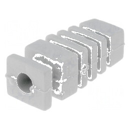 Manşon Ø4mm L: 23mm gri deschis | Electronic-mag.ro | Componente Electronice