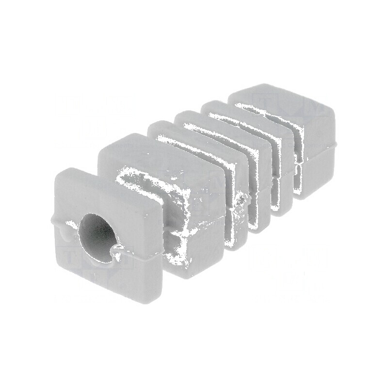 Manşon Ø4mm L: 23mm gri deschis | Electronic-mag.ro | Componente Electronice