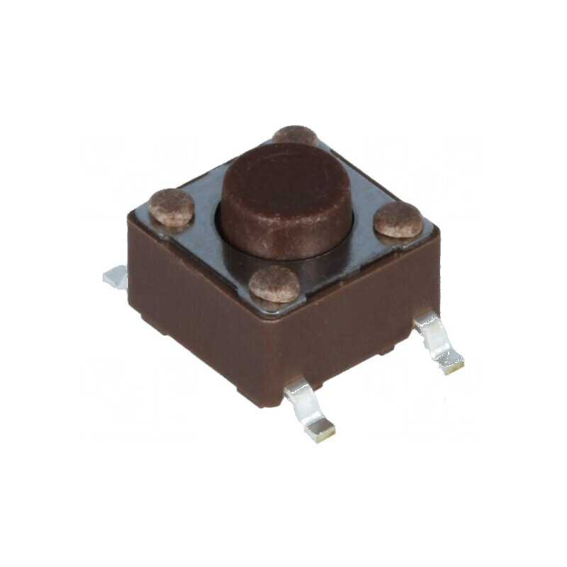 Microîntrerupător TACT SPST-NO 0,05A 12VDC SMT | Electronic-mag.ro | Componente Electronice
