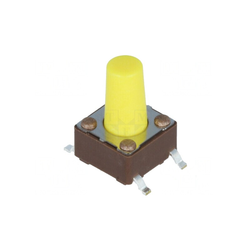 Microîntrerupător TACT SPST-NO 0,05A/12VDC SMT | Electronic-mag.ro | Componente Electronice Microîntrerupător TACT SPST-NO 0,05A/12VDC SMT | Electronic-mag.ro | Componente Electronice