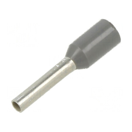 Vârf tub de capăt izolată cupru 0,5mm² 8mm cositorit albă | Electronic-mag.ro | Componente Electronice