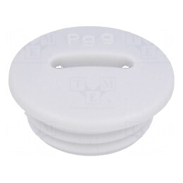 Capac de protecţie PG9 IP54 poliamidă gri Filet PG | Electronic-mag.ro | Componente Electronice
