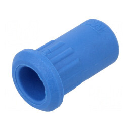 Carcasa albastră 25A 20,5mm pentru socluri banană | Electronic-mag.ro | Componente Electronice