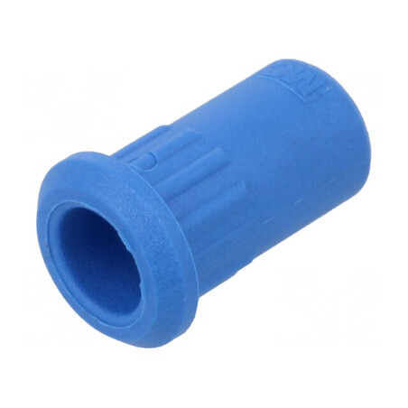 Carcasa albastră 25A 20,5mm pentru socluri banană | Electronic-mag.ro | Componente Electronice