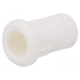 Carcasa Albă 25A 20,5mm pentru Socluri Banane | Electronic-mag.ro | Componente Electronice