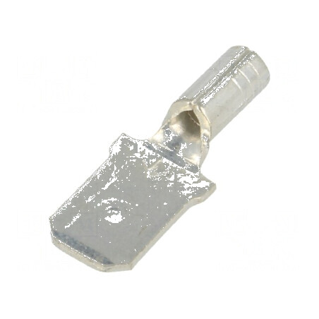 Terminal plat 6,4mm 0,8mm tată crimpat cu cablu drept cupru | Electronic-mag.ro | Componente Electronice