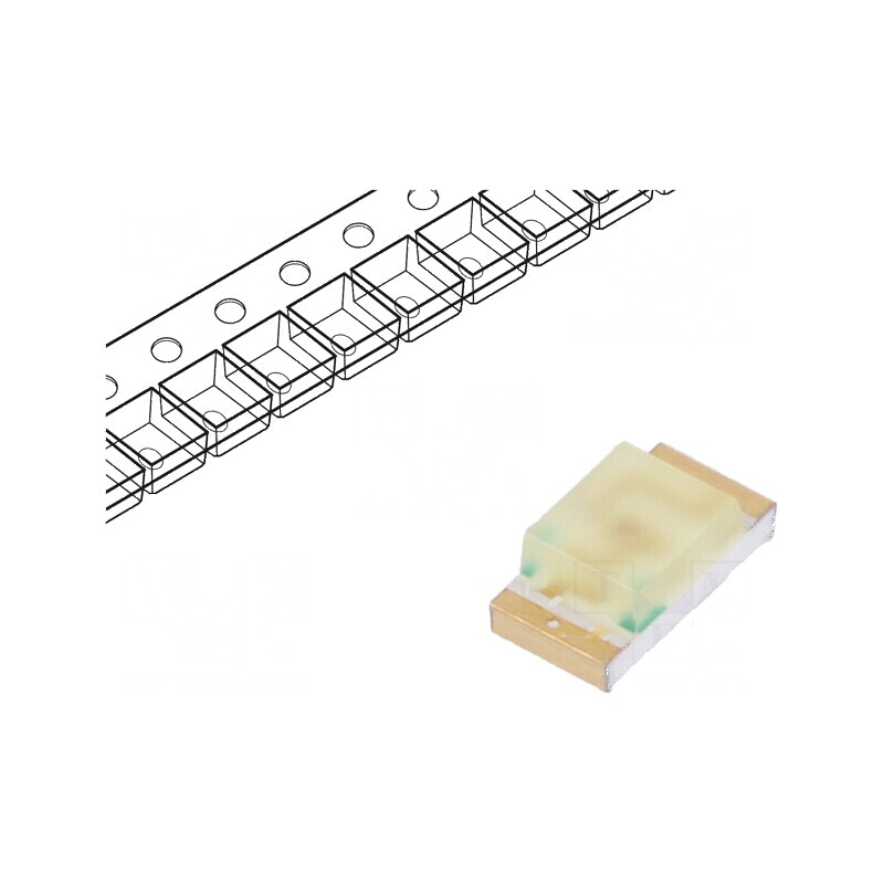 LED SMD 3216 Verde 300-600mcd 3,2x1,6mm 150° 20mA 525nm | Electronic-mag.ro | Componente Electronice LED SMD 3216 Verde 300-600mcd 3,2x1,6mm 150° 20mA 525nm | Electronic-mag.ro | Componente Electronice