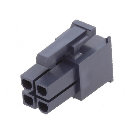 Conector cablu-cablu PCB mufă mamă Mini-Fit Jr 4,2mm 4 PIN | Electronic-mag.ro | Componente Electronice
