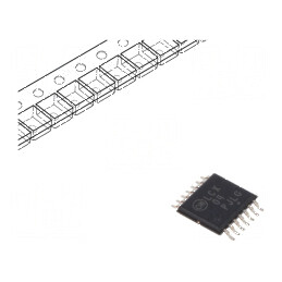 IC digital 6 în 1 CMOS TTL SMD TSSOP14 2-5,5VDC 10uA | Electronic-mag.ro | Componente Electronice