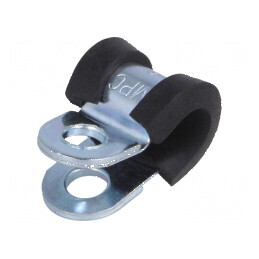 Clipsuri Øbuclă din oţel 6mm, 12mm cu protecţie EPDM DL | Electronic-mag.ro | Componente Electronice