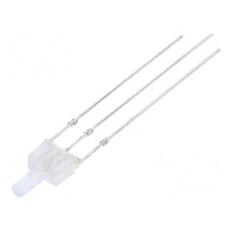 LED bicolor roșie/verde THT 620-630mcd 520-530mcd 90° | Electronic-mag.ro | Componente Electronice
