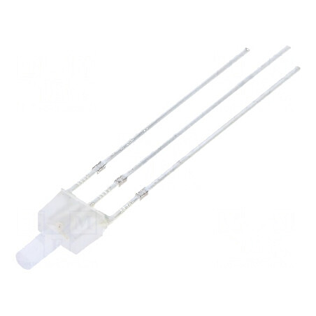 LED bicolor roșie/verde THT 620-630mcd 520-530mcd 90° | Electronic-mag.ro | Componente Electronice