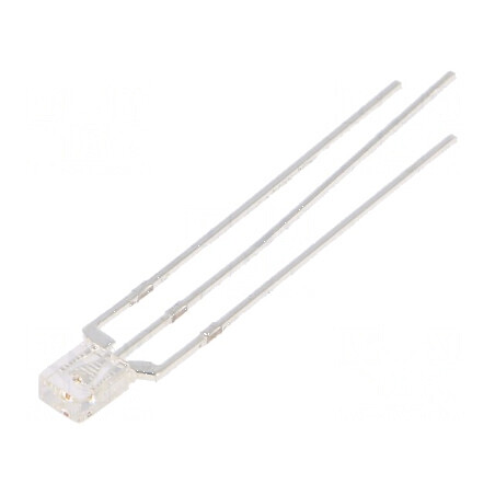 LED dreptunghiular bicolor roșu/verde 2x3,2x4,15mm 100° | Electronic-mag.ro | Componente Electronice