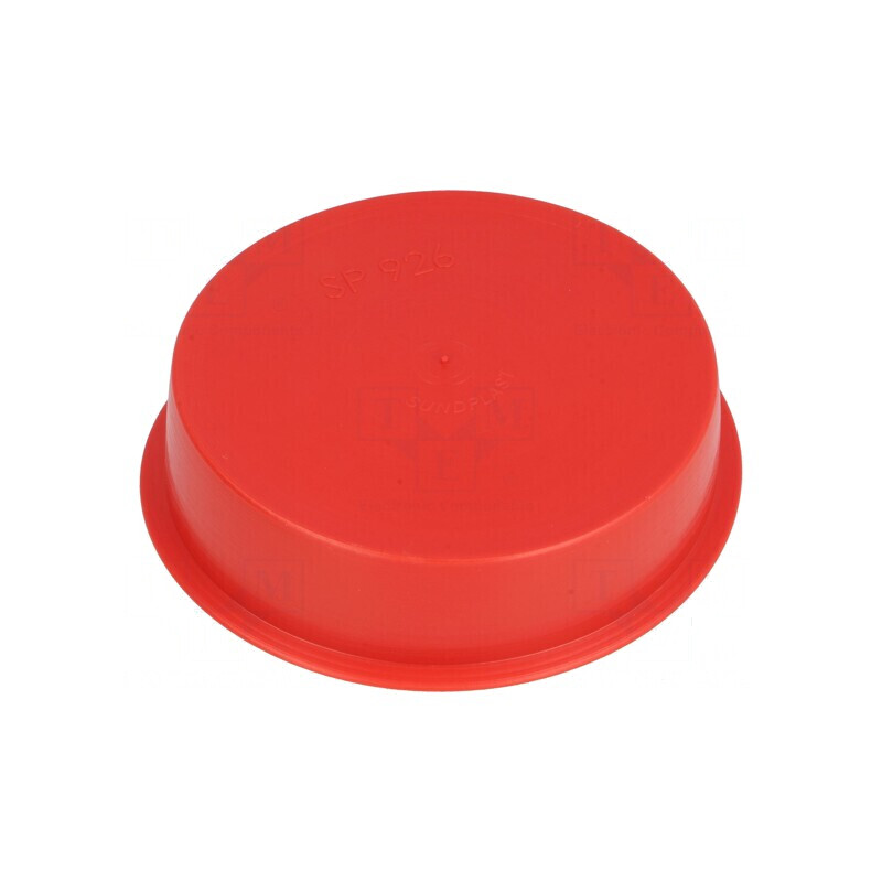 Obturator Corp Roșu 94mm x 24mm LDPE cu Împingere | Electronic-mag.ro | Componente Electronice