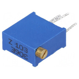 Potenţiometru THT 10kΩ 500mW Multitură ±10% | Electronic-mag.ro | Componente Electronice