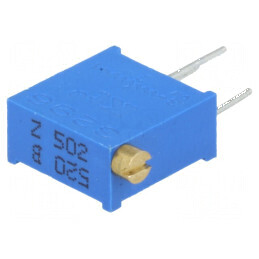Potențiometru multitură 5kΩ 500mW THT ±10% | Electronic-mag.ro | Componente Electronice