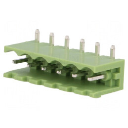 Regletă de conexiuni deconectabilă 5mm, 6 piste | Electronic-mag.ro | Componente Electronice