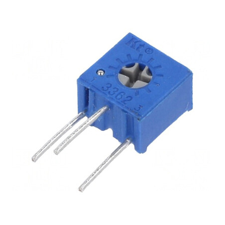 Potențiometru vertical 5kΩ 250mW de montare singură tură | Electronic-mag.ro | Componente Electronice