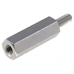 Piuliță distanțieră filetată 12mm M2 | Electronic-mag.ro | Componente Electronice