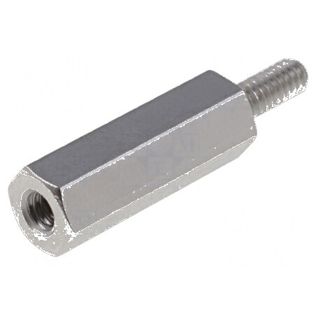 Piuliță distanțieră filetată 12mm M2 | Electronic-mag.ro | Componente Electronice