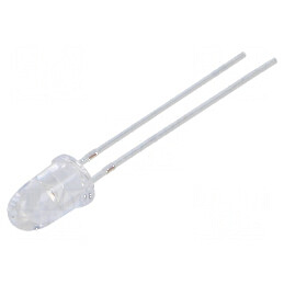 LED 5mm galbenă 5750-25000mcd 4° convex | Electronic-mag.ro | Componente Electronice