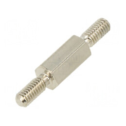 Piuliță distanțieră filetată 8mm M2,5 hexagonală | Electronic-mag.ro | Componente Electronice