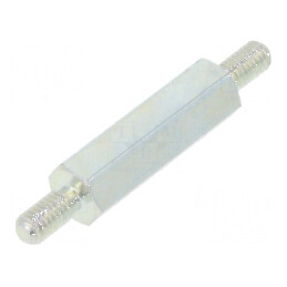 Piuliță distanțieră filetată 18mm M3 hexagonală | Electronic-mag.ro | Componente Electronice