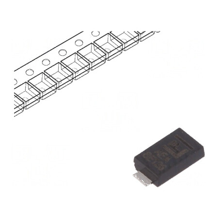 Diodă TVS 600W 6,7V 65,3A Unidirecțională DO221AC | Electronic-mag.ro | Componente Electronice