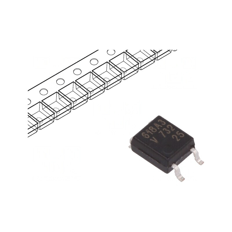 Optocuplor SMD 1 Canal, 3,75kV Izolație, 80V Uce | Electronic-mag.ro | Componente Electronice Optocuplor SMD 1 Canal, 3,75kV Izolație, 80V Uce | Electronic-mag.ro | Componente Electronice