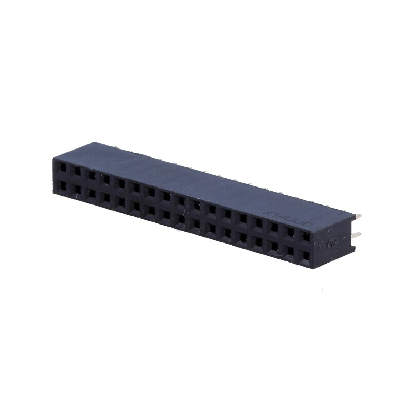 Conector şiruri pini soclu mamă PIN 34 drept 2,54mm THT 2x17 | Electronic-mag.ro | Componente Electronice Conector şiruri pini soclu mamă PIN 34 drept 2,54mm THT 2x17 | Electronic-mag.ro | Componente Electronice