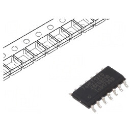 IC NAND 4 Canale 2 Intrări CMOS TTL SMD SO14 | Electronic-mag.ro | Componente Electronice