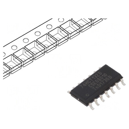 IC NAND 4 Canale 2 Intrări CMOS TTL SMD SO14 | Electronic-mag.ro | Componente Electronice