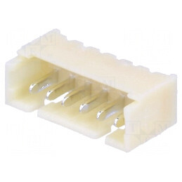 Conector cablu-placă soclu tată 1,25mm PIN 6 THT 125V 1A | Electronic-mag.ro | Componente Electronice