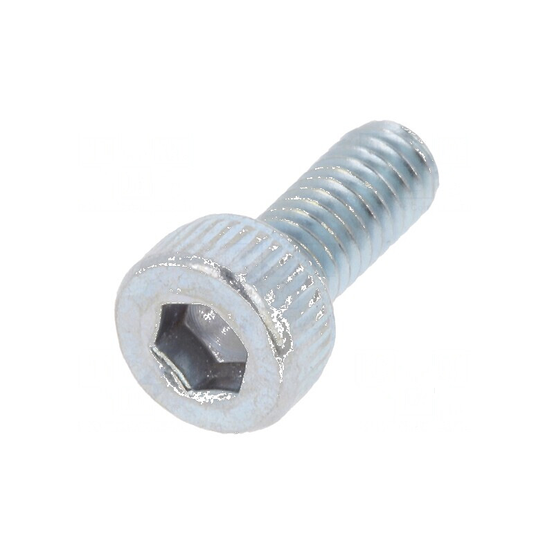 Şurub M2,5x6 Cap Rotund Imbus HEX 2mm Oţel Zincat | Electronic-mag.ro | Componente Electronice