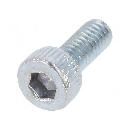 Şurub M2,5x6 Cap Rotund Imbus HEX 2mm Oţel Zincat | Electronic-mag.ro | Componente Electronice