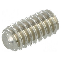 Şurub M2x4 fără cap imbus HEX 0,9mm DIN 913 ISO 4026 | Electronic-mag.ro | Componente Electronice