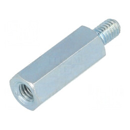 Piuliță distanțieră filetată 14mm M3 | Electronic-mag.ro | Componente Electronice